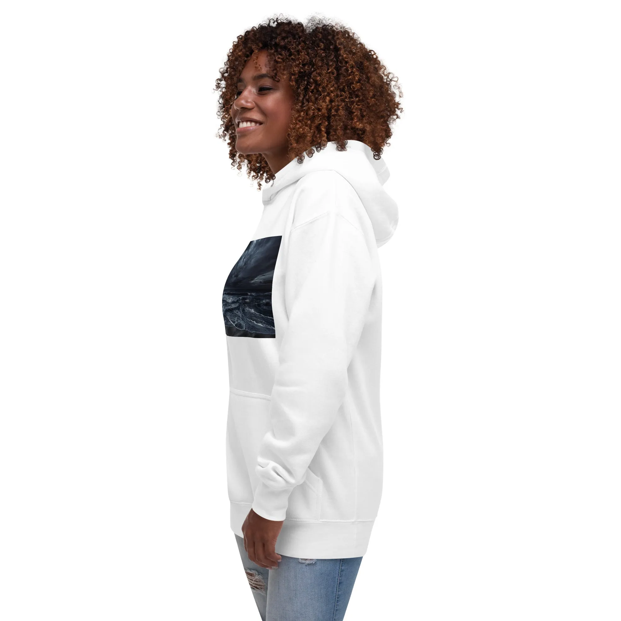 Hoodie Womens Designer (Hoodies Womens - Nature Seashore 0014)