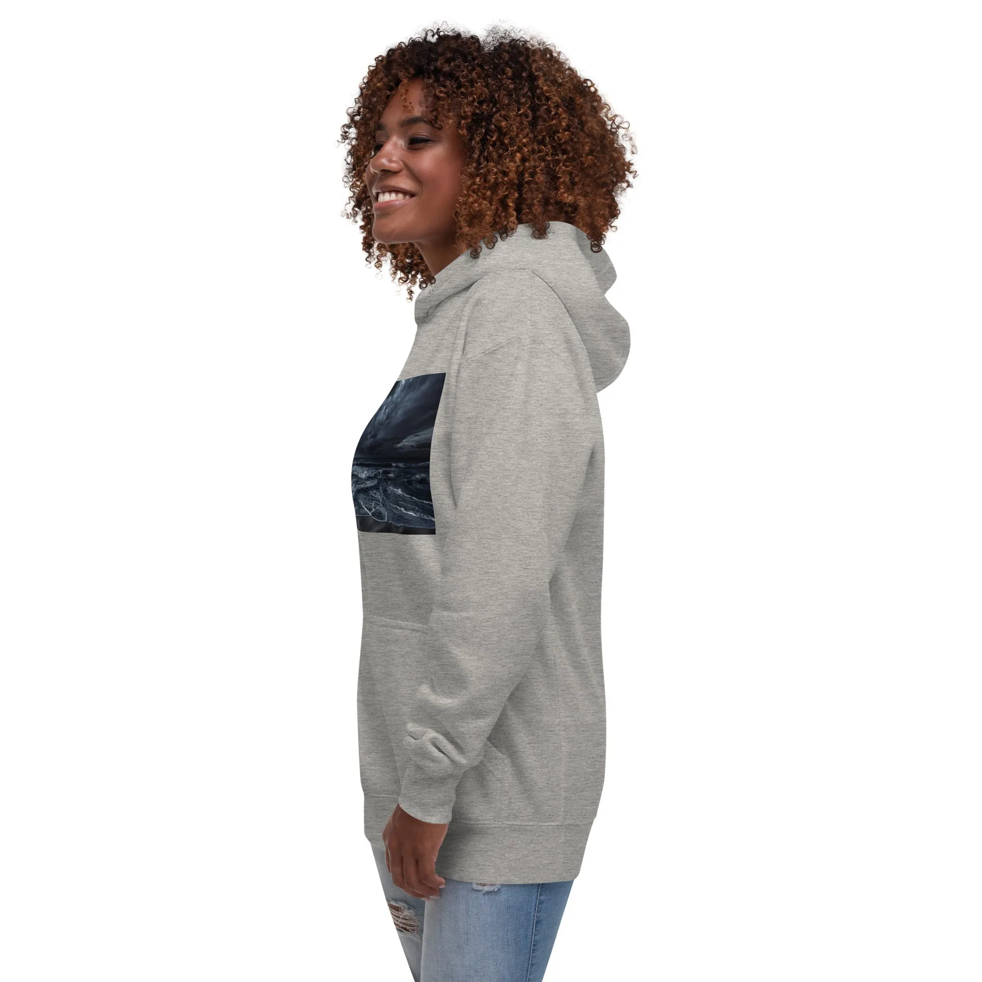 Hoodie Womens Designer (Hoodies Womens - Nature Seashore 0014)