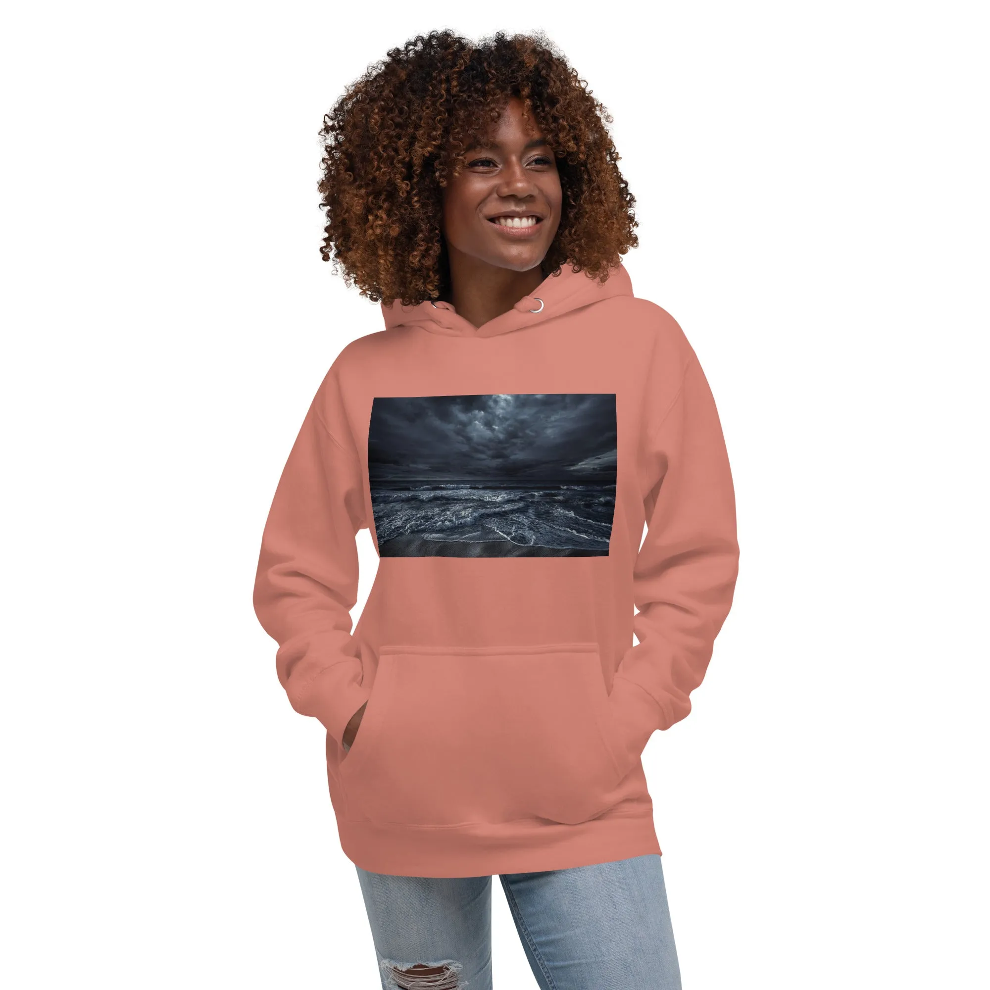 Hoodie Womens Designer (Hoodies Womens - Nature Seashore 0014)