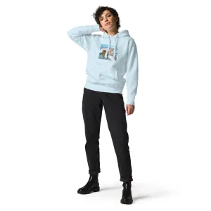 Hoodie Womens Designer (Hoodies Womens - Nature Seashore 008)