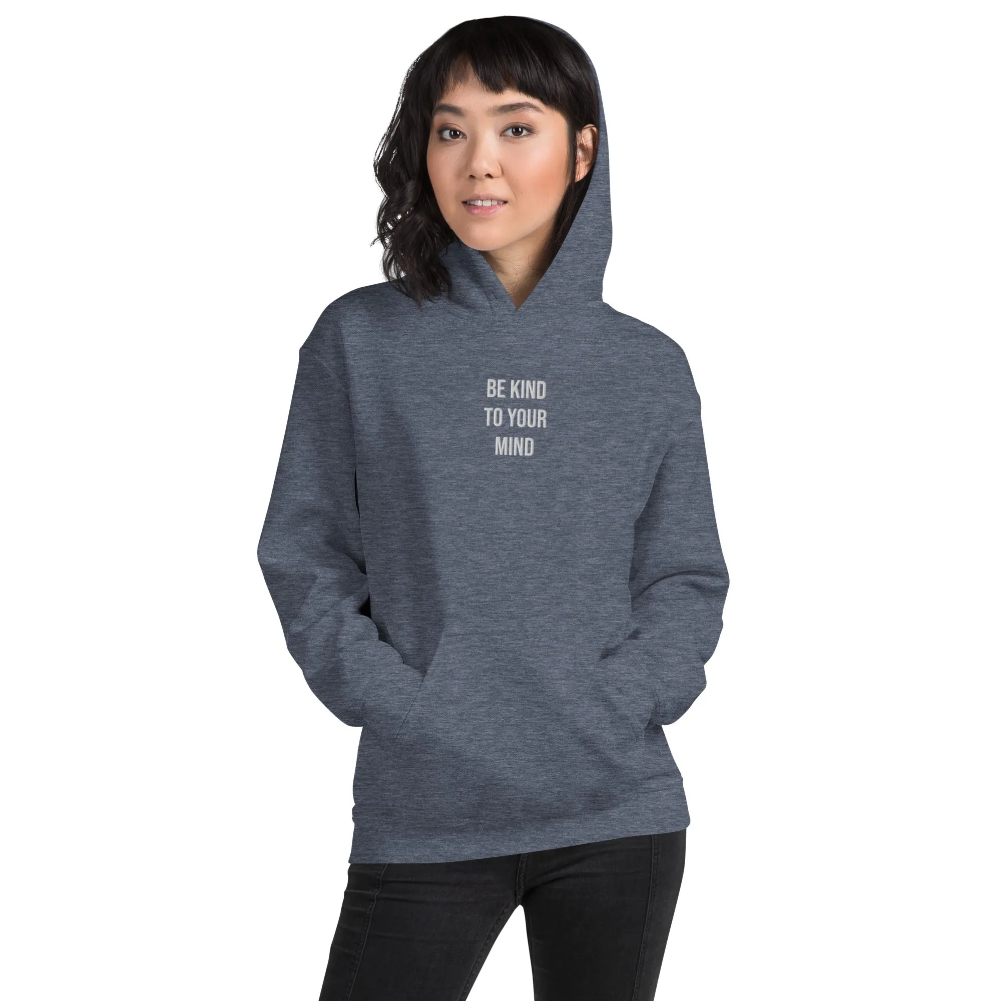 Hoodie Womens (Heavy Blend Hoodie Women's: Front Print - 002 Model)