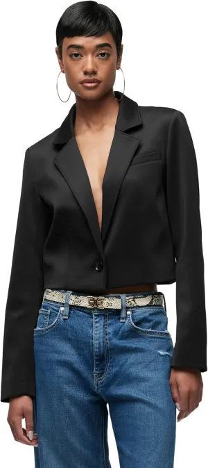 HUDSON Women's Cropped Blazer