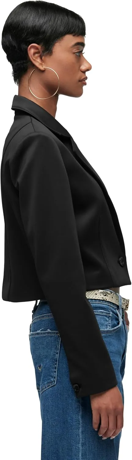 HUDSON Women's Cropped Blazer