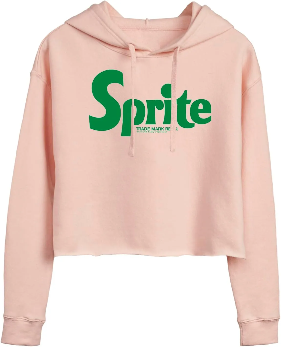 HYBRID APPAREL - Sprite - Monochrome - Women's Cropped Pullover Hoodie