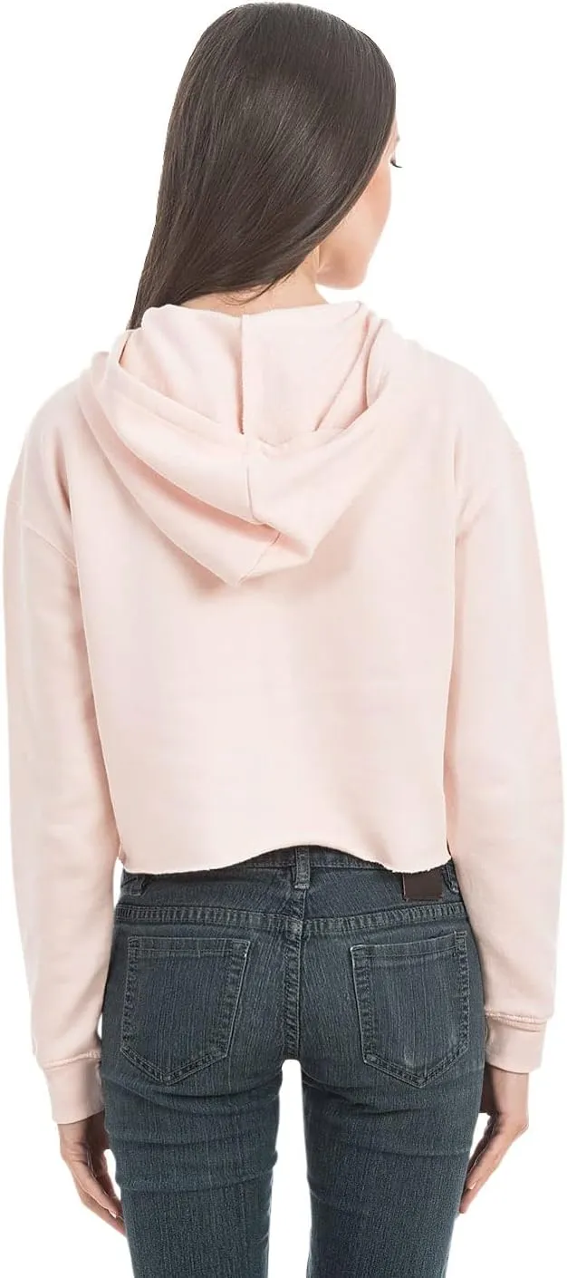 HYBRID APPAREL - Sprite - Monochrome - Women's Cropped Pullover Hoodie
