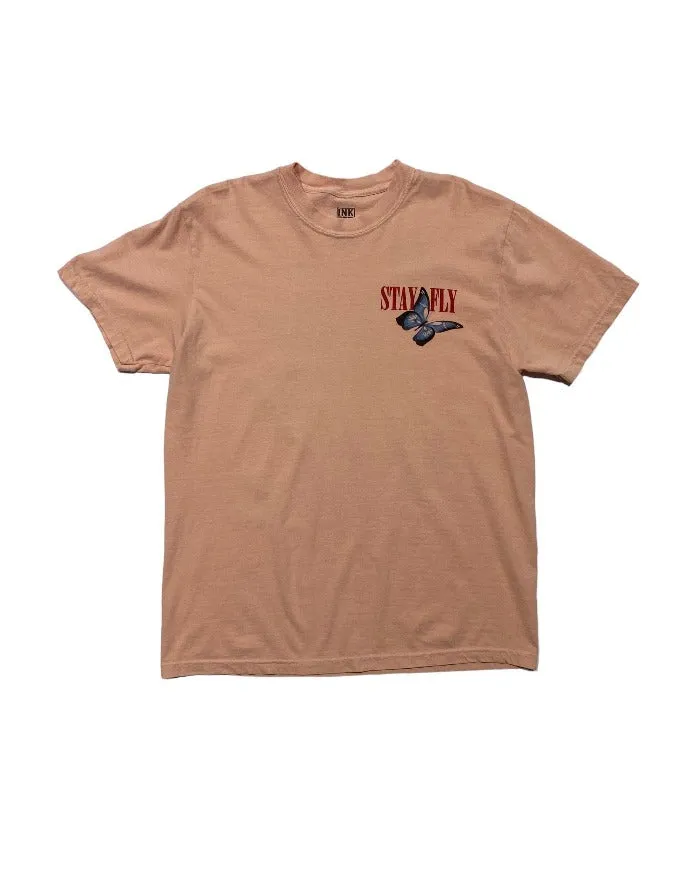 INK - STAY FLY - T-Shirt - PEACHY