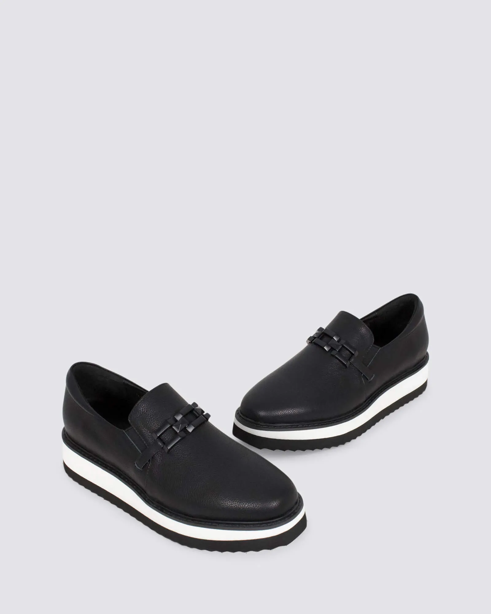 INTUNE SNEAKERS BLACK LEATHER