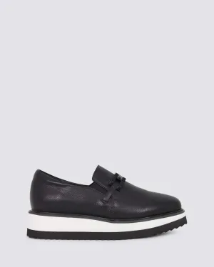 INTUNE SNEAKERS BLACK LEATHER