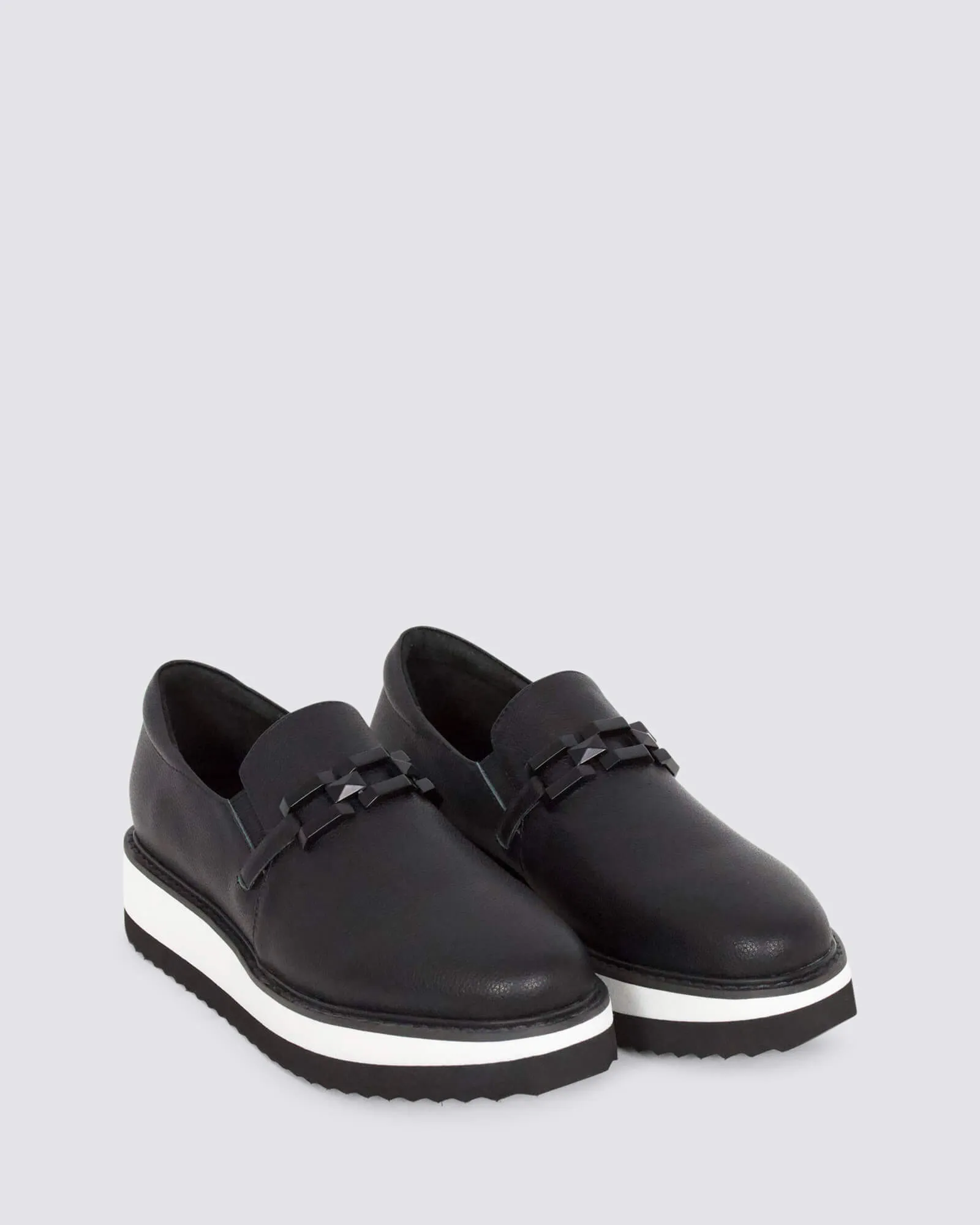 INTUNE SNEAKERS BLACK LEATHER