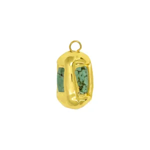 Iris Charm Gold-pack of 4