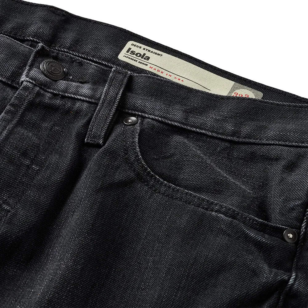 Isola Straight Denim (Vintage Black) - Vintage Black