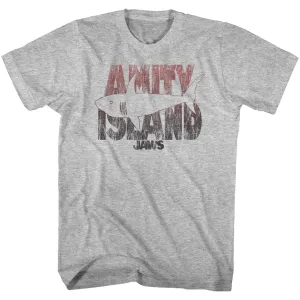 Jaws Shark Line Men's T-Shirt