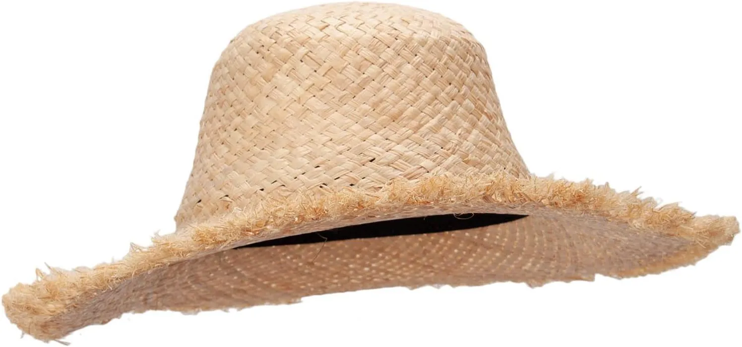 Jeanne Simmons Women's Short Fringed Brim Hat