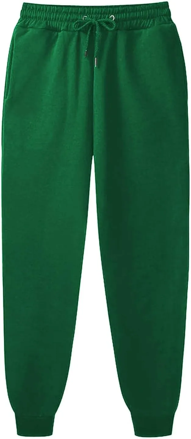 Jogger Sweatpants Women Baggy Fleece Drawstring High Waisted Athletic Pants Loose Comfy Joggers with Pockets