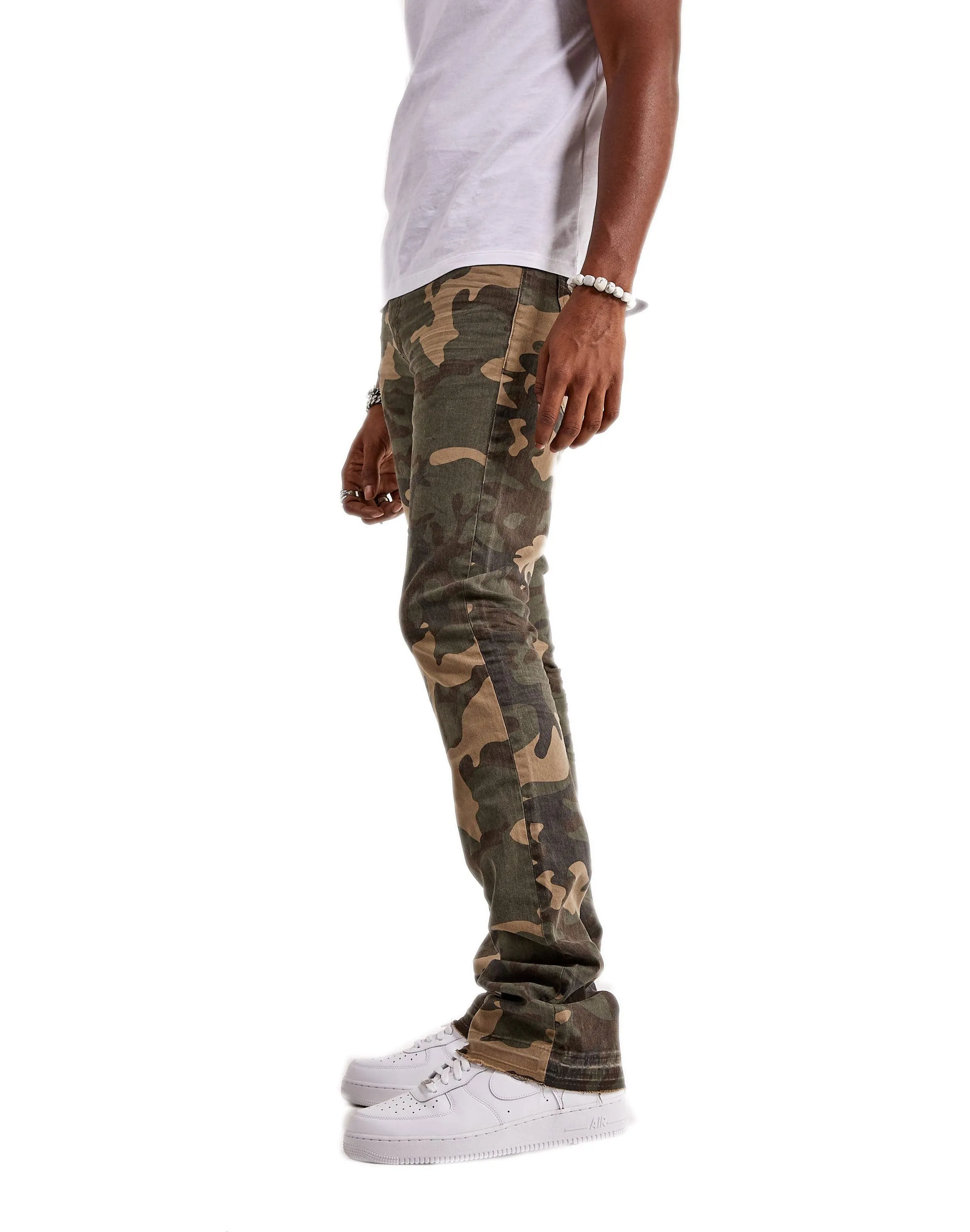 Jordan Craig Stacked Denim Men's Pants Woodland