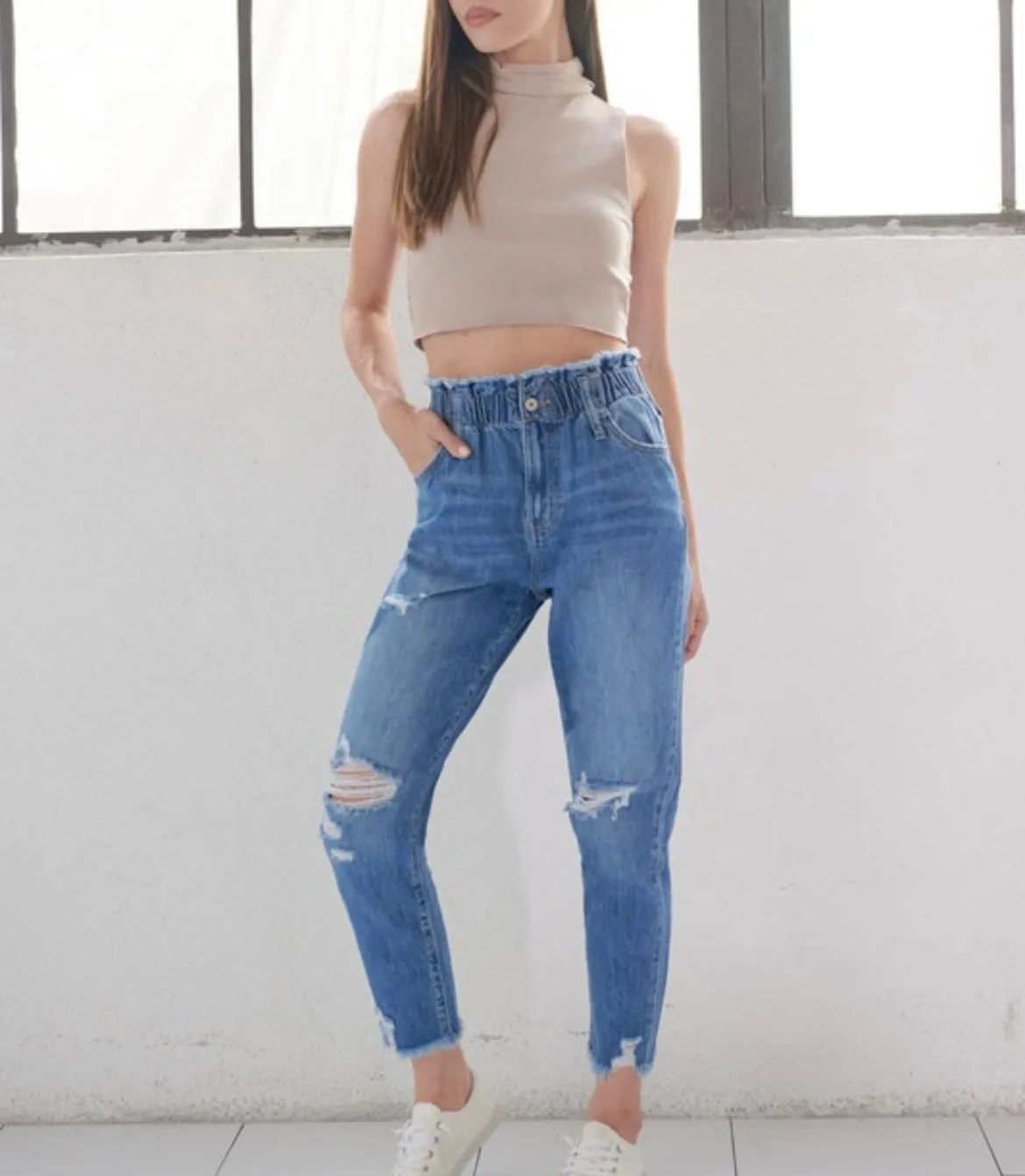 KanCan Paperbag Jeans