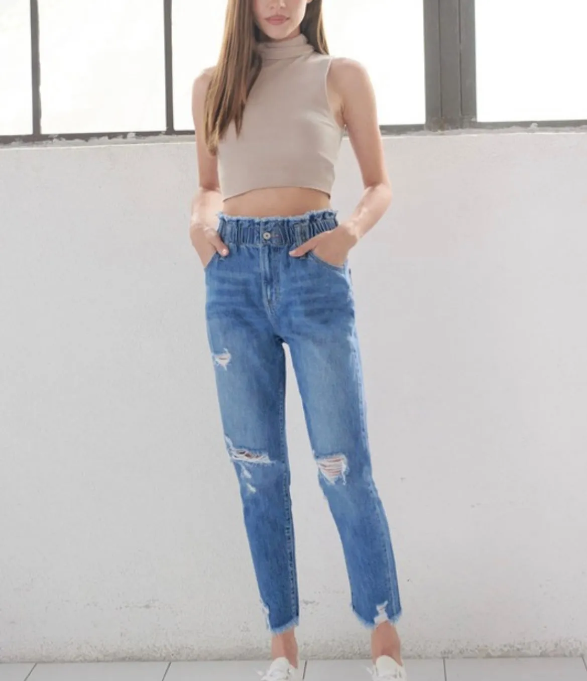 KanCan Paperbag Jeans