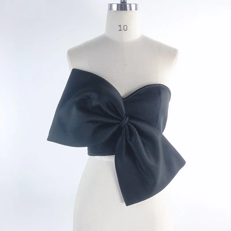 Karina Bow Crop Top