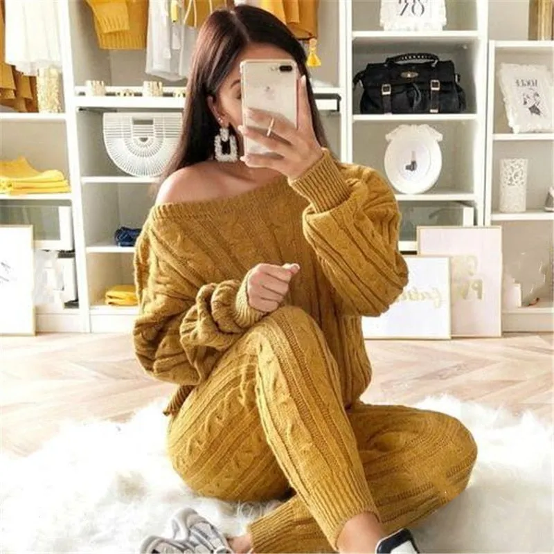 Kiara Knitted Set | A stylish set for the cold days
