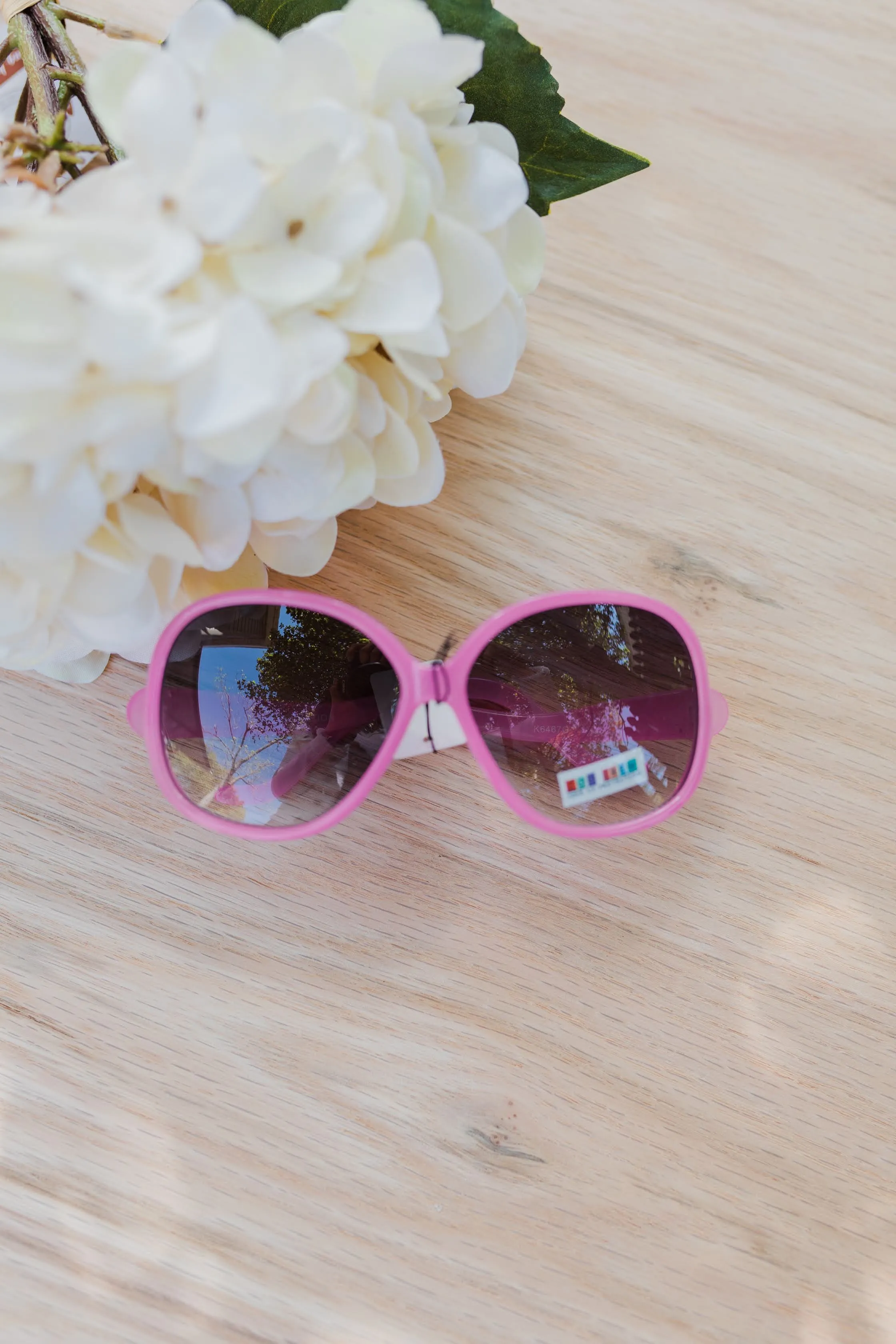 KIDS Oversized Round Sunglasses