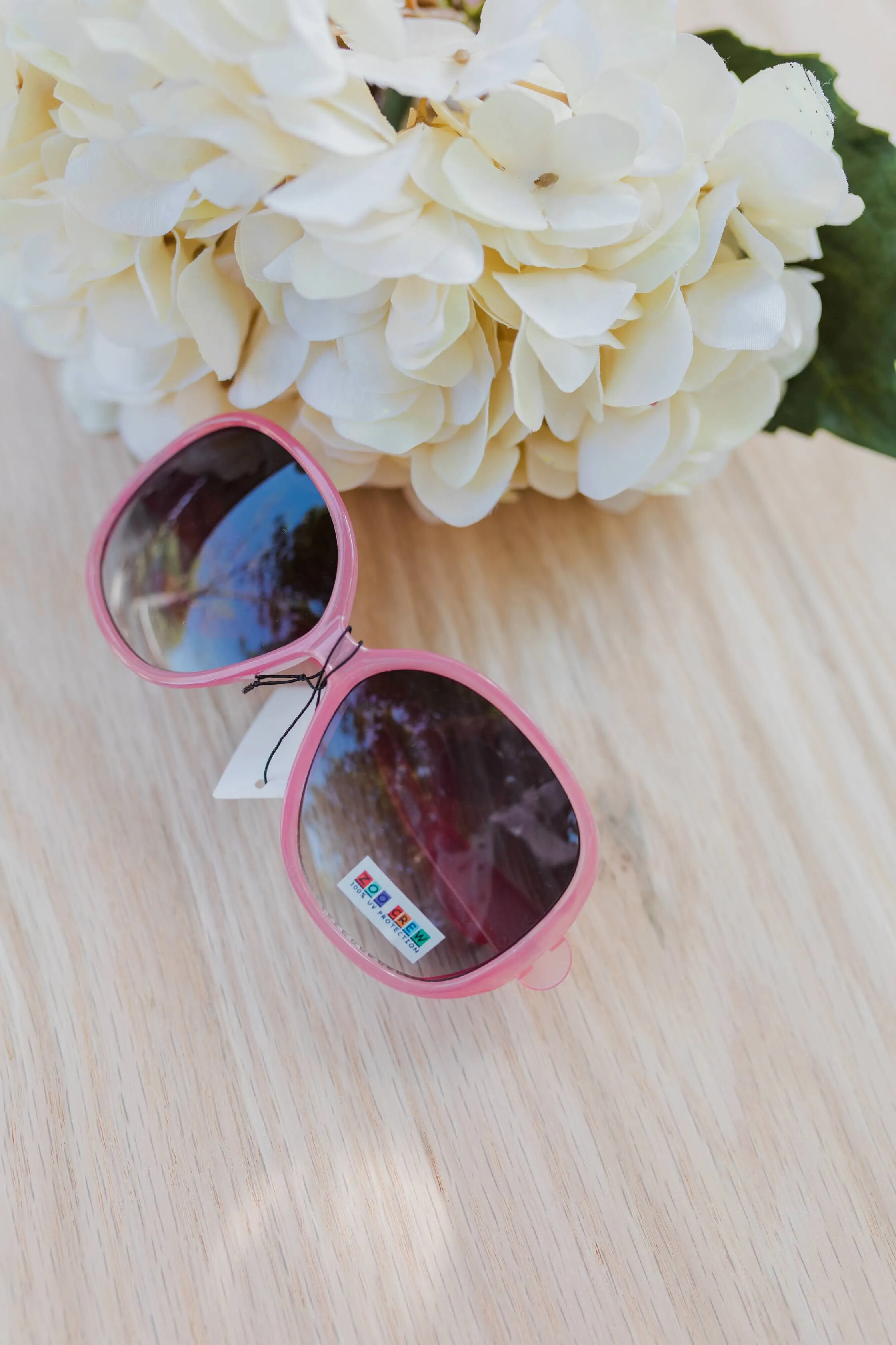 KIDS Oversized Round Sunglasses