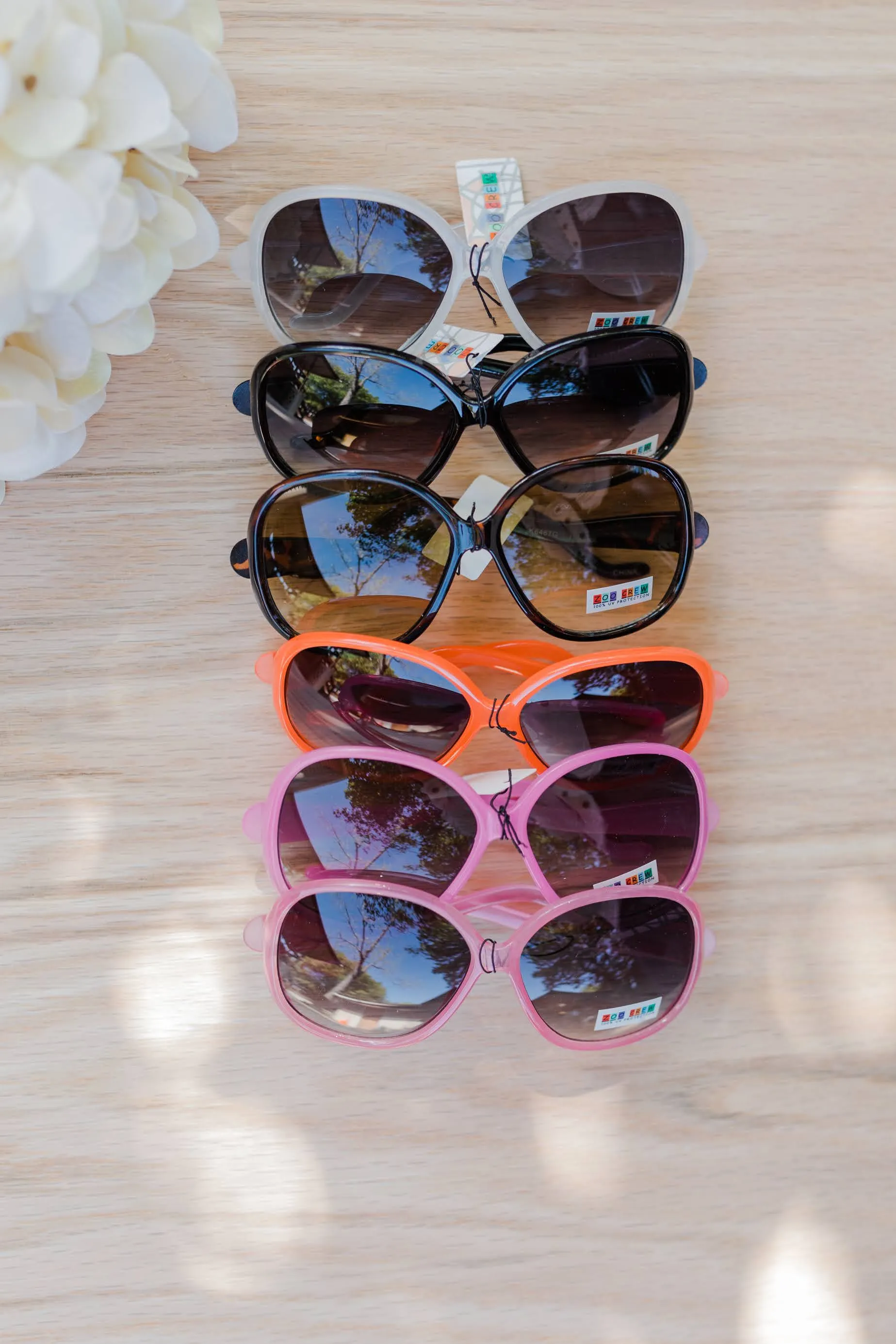 KIDS Oversized Round Sunglasses