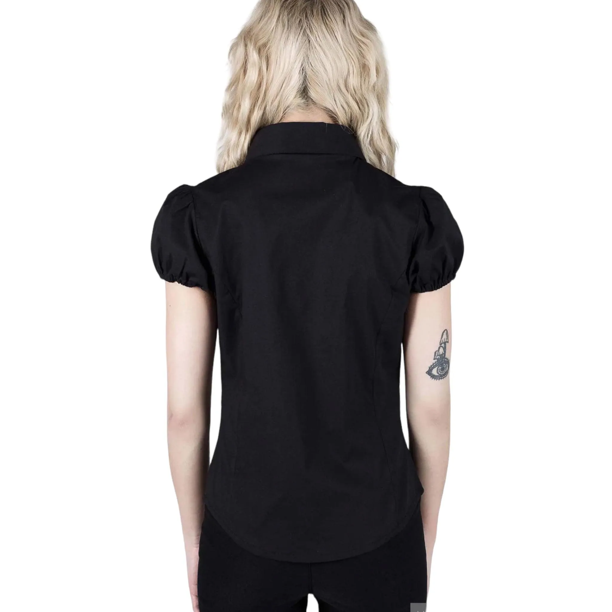 Killstar Hellstar Lace Up Shirt