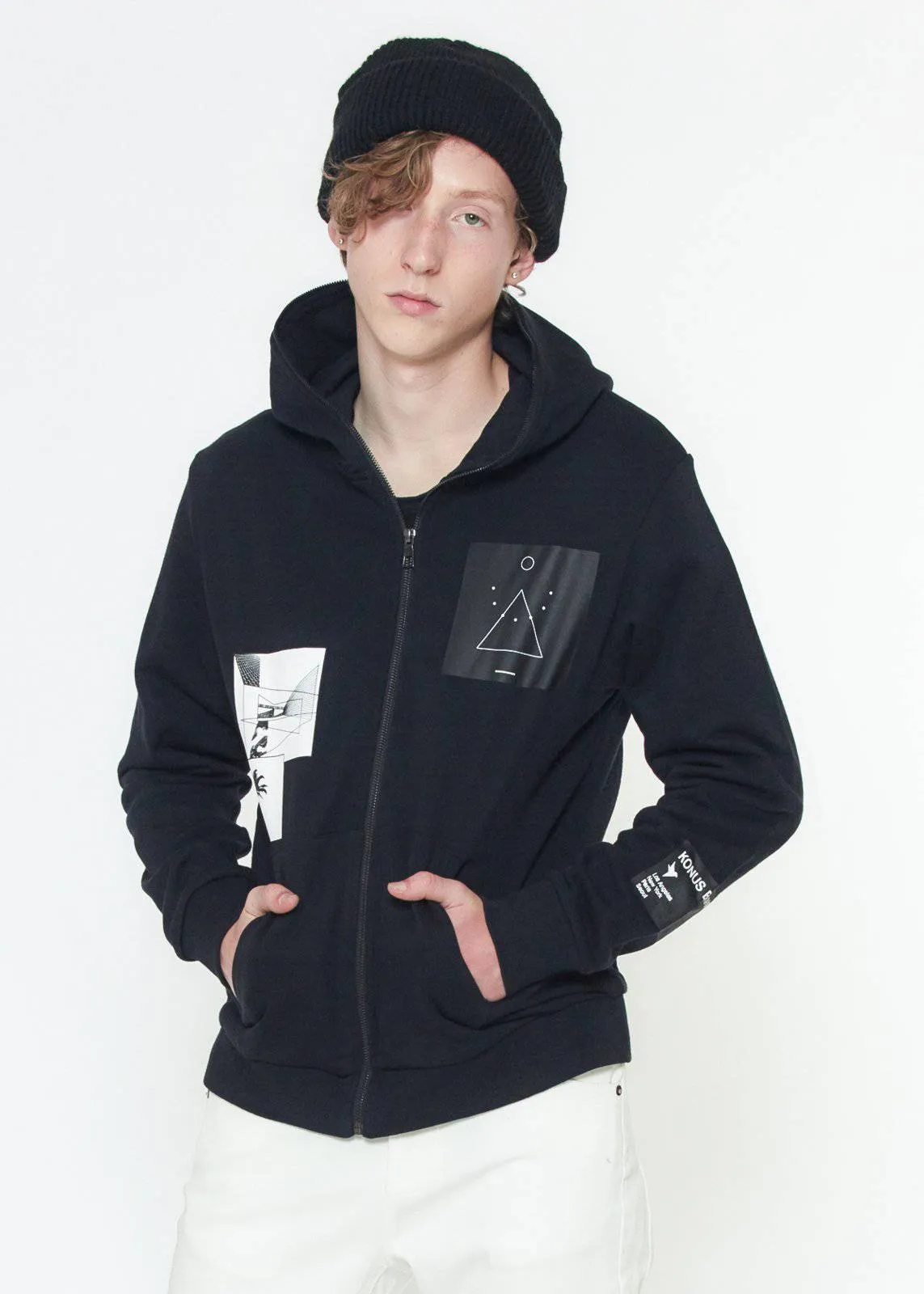 Konus Men's Digital Print Hoodie