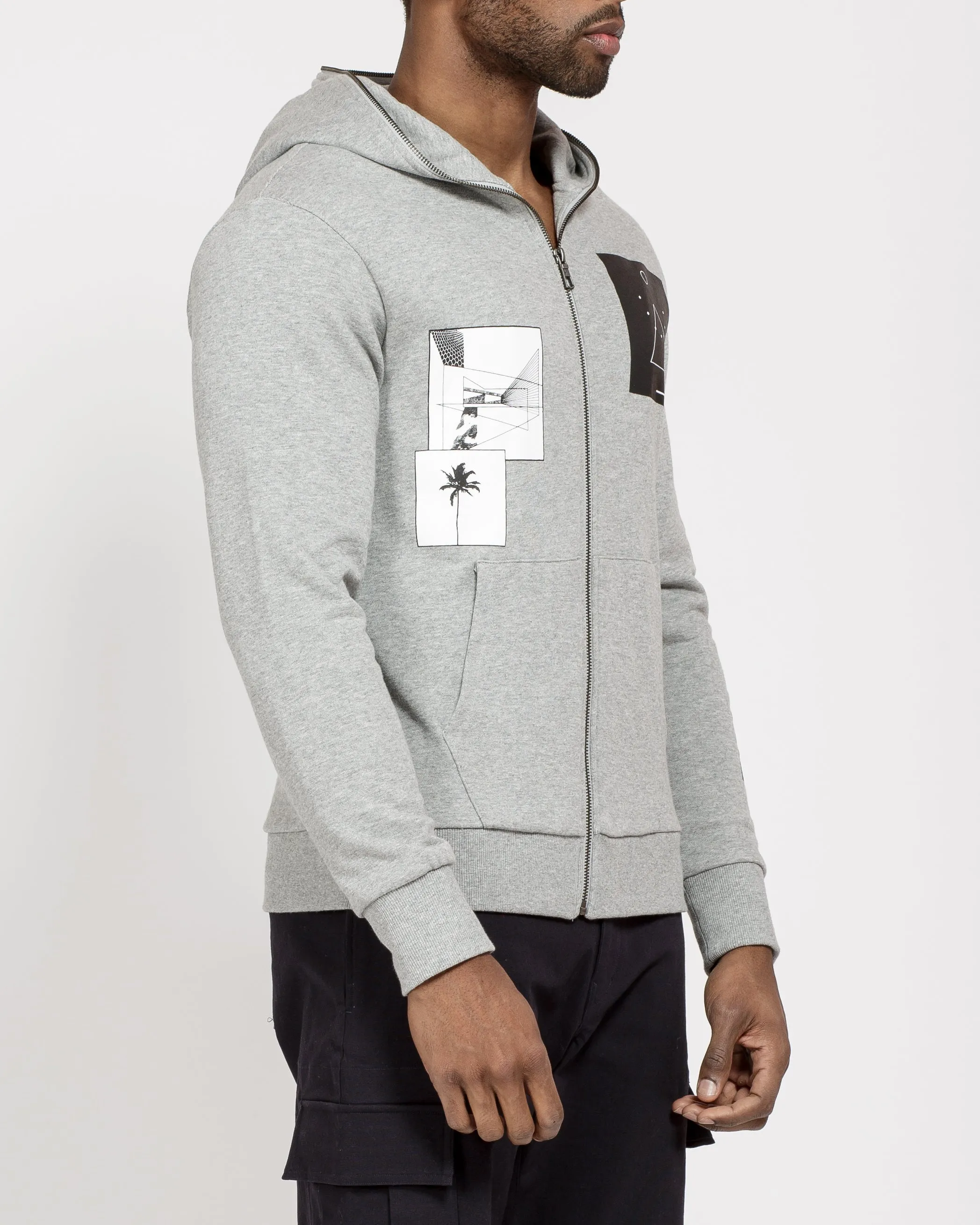 Konus Men's Digital Print Hoodie