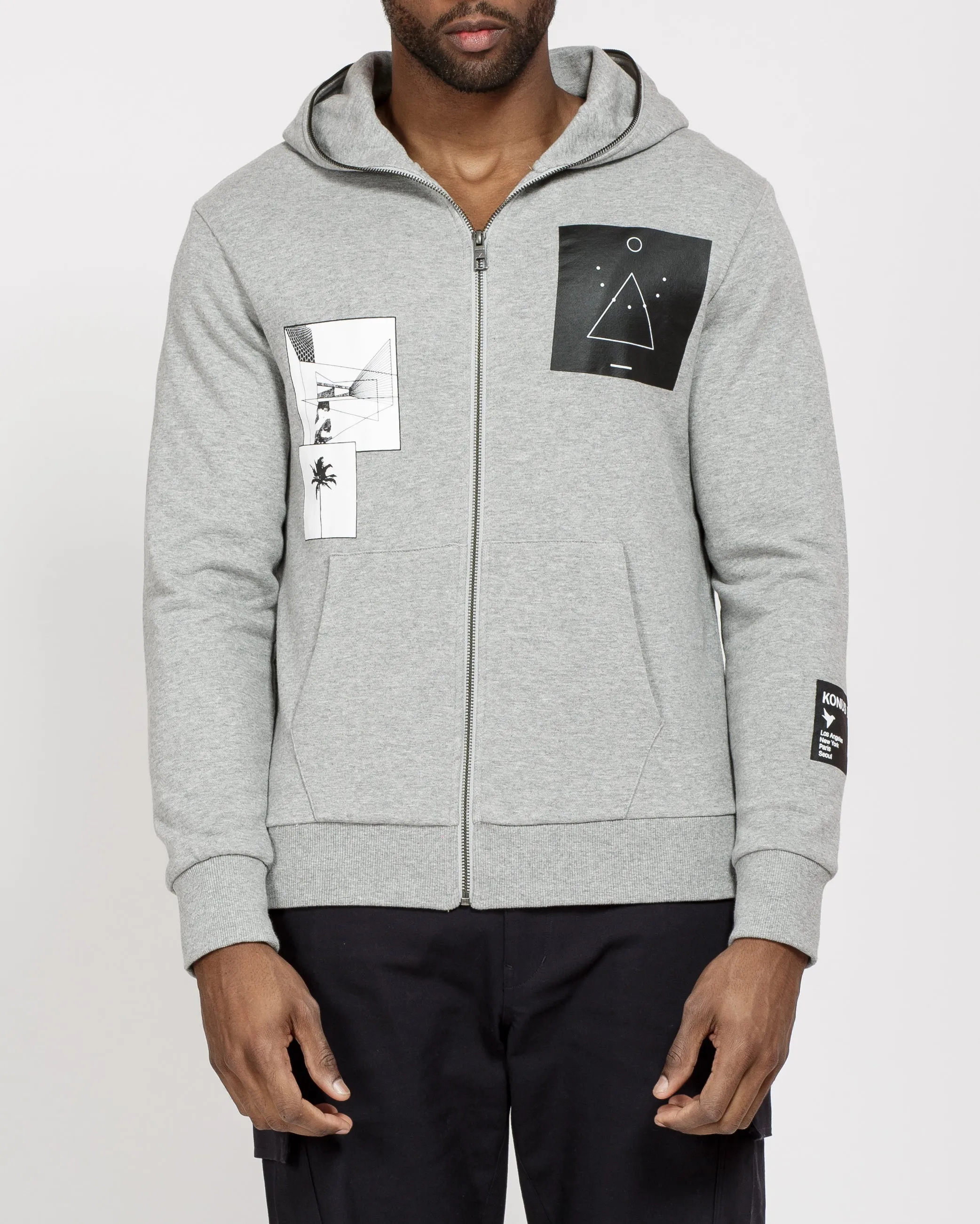 Konus Men's Digital Print Hoodie