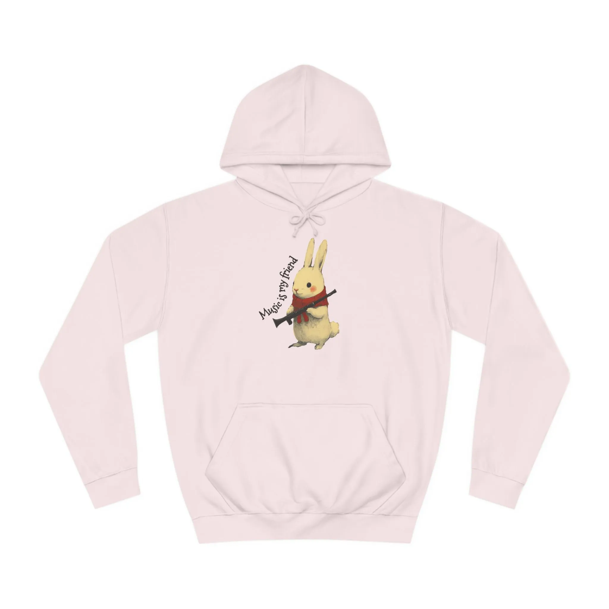 Korea -  Music is my friend Unisex College Hoodie  - StyleMZ
