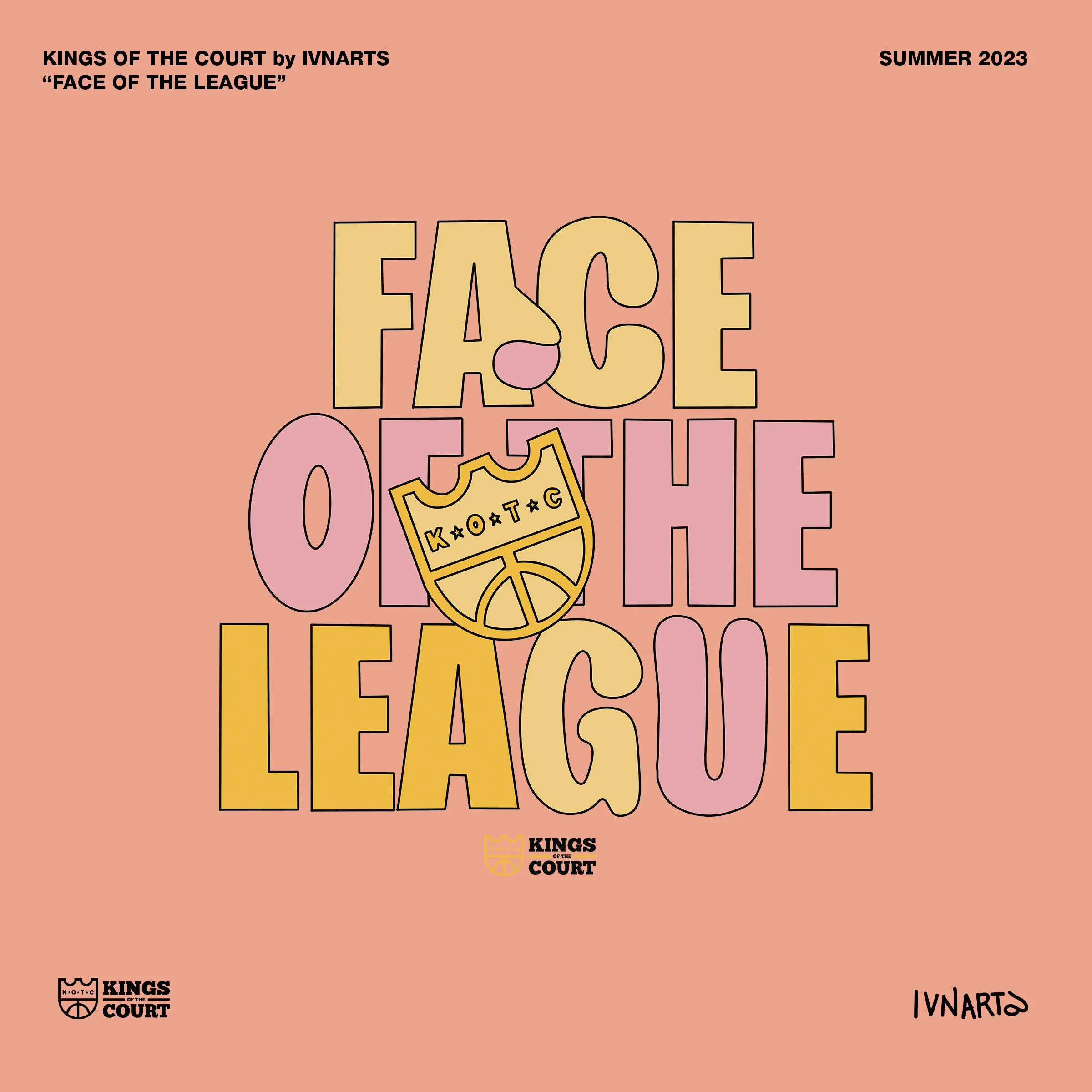 KOTC Face of the League - Black & White