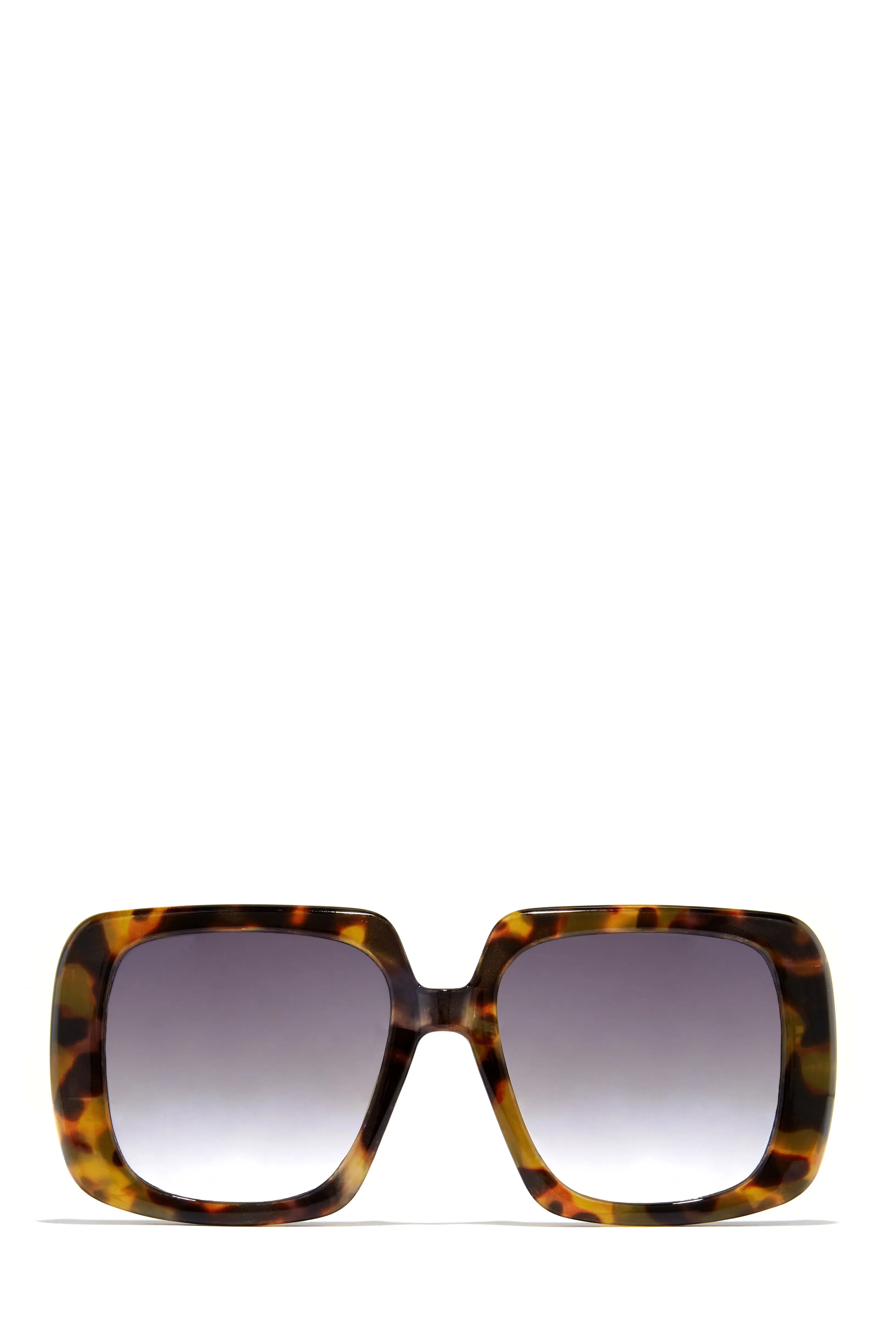 Krissa Oversized Square Sunglasses - Ombre