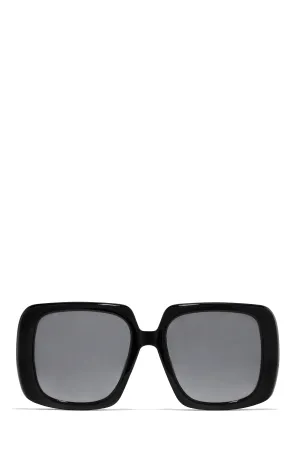 Krissa Oversized Square Sunglasses - Ombre