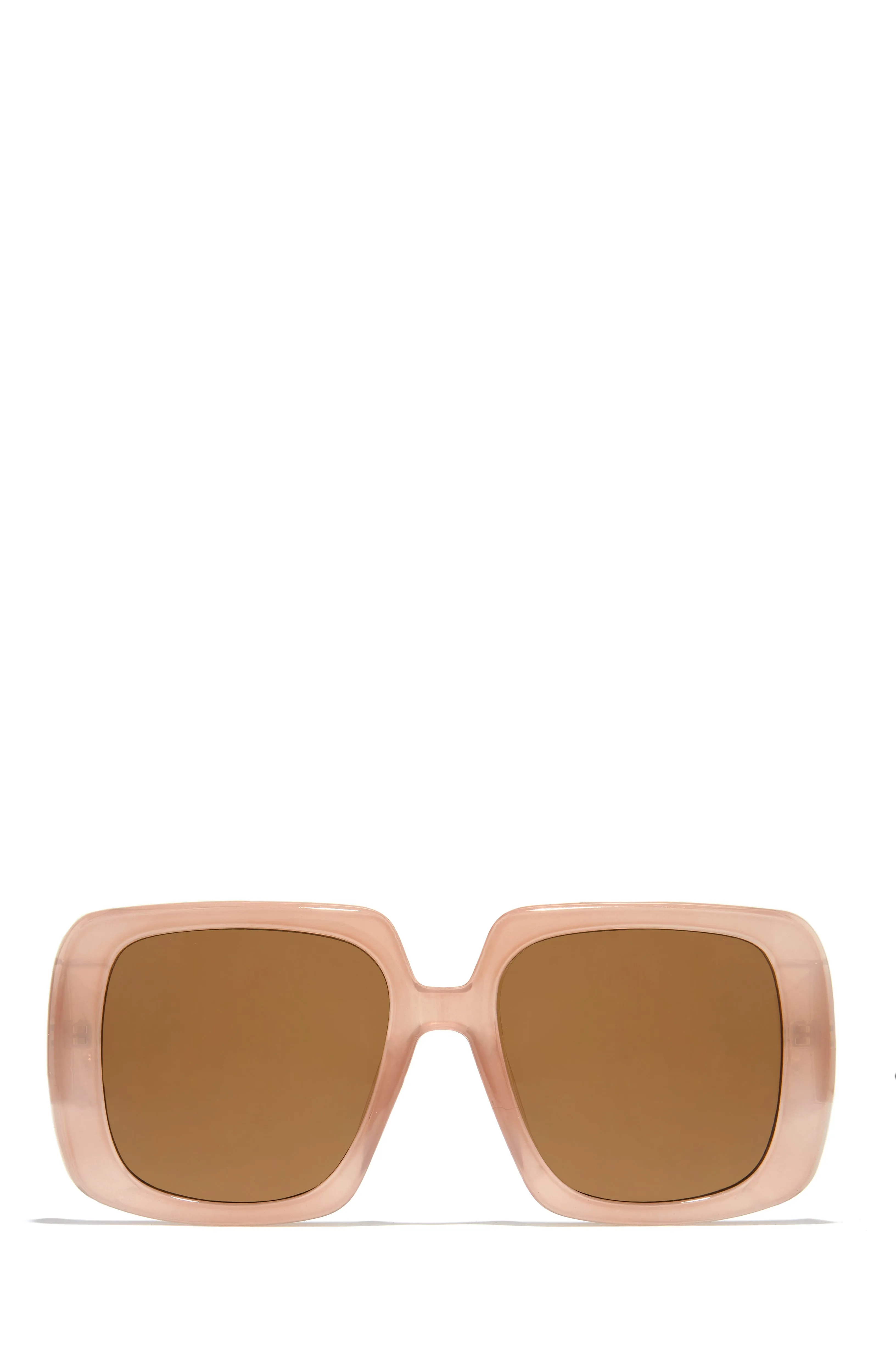 Krissa Oversized Square Sunglasses - Ombre