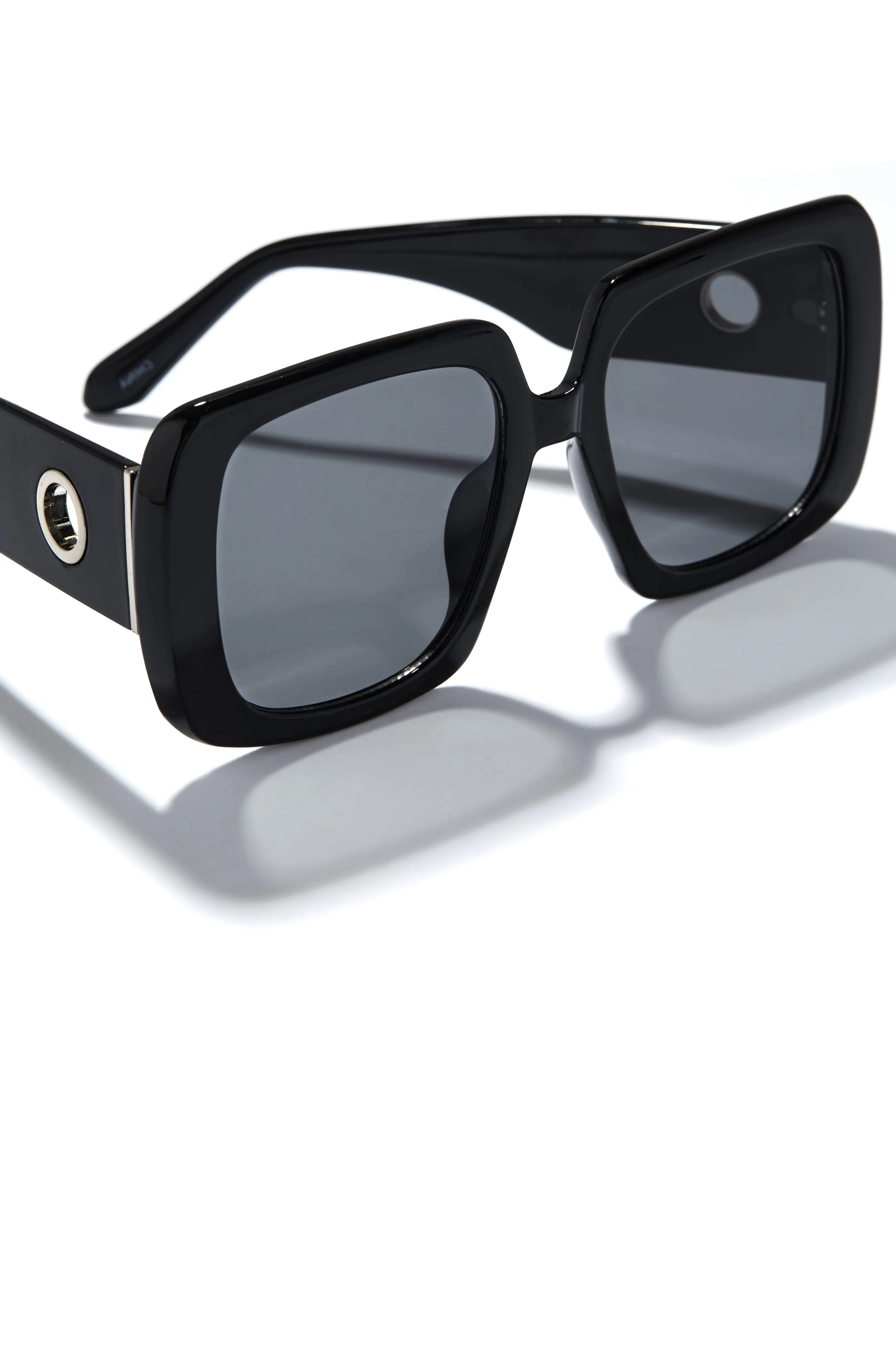 Krissa Oversized Square Sunglasses - Ombre