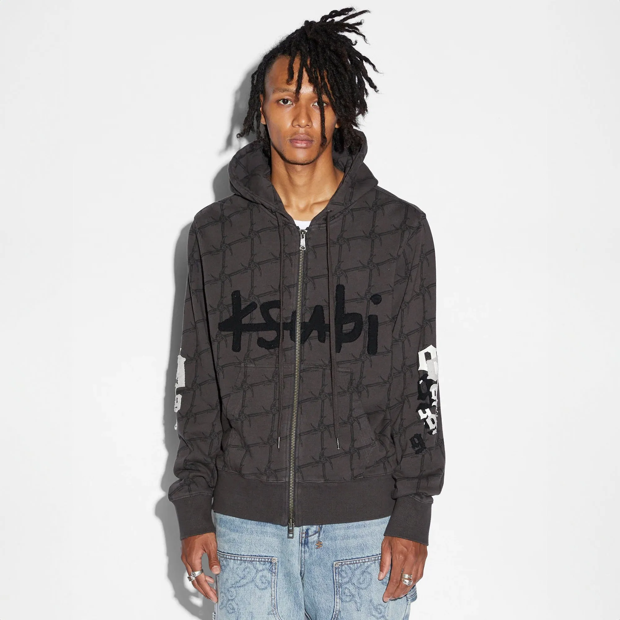 Ksubi 999 Zip Thru Kash Hoodie