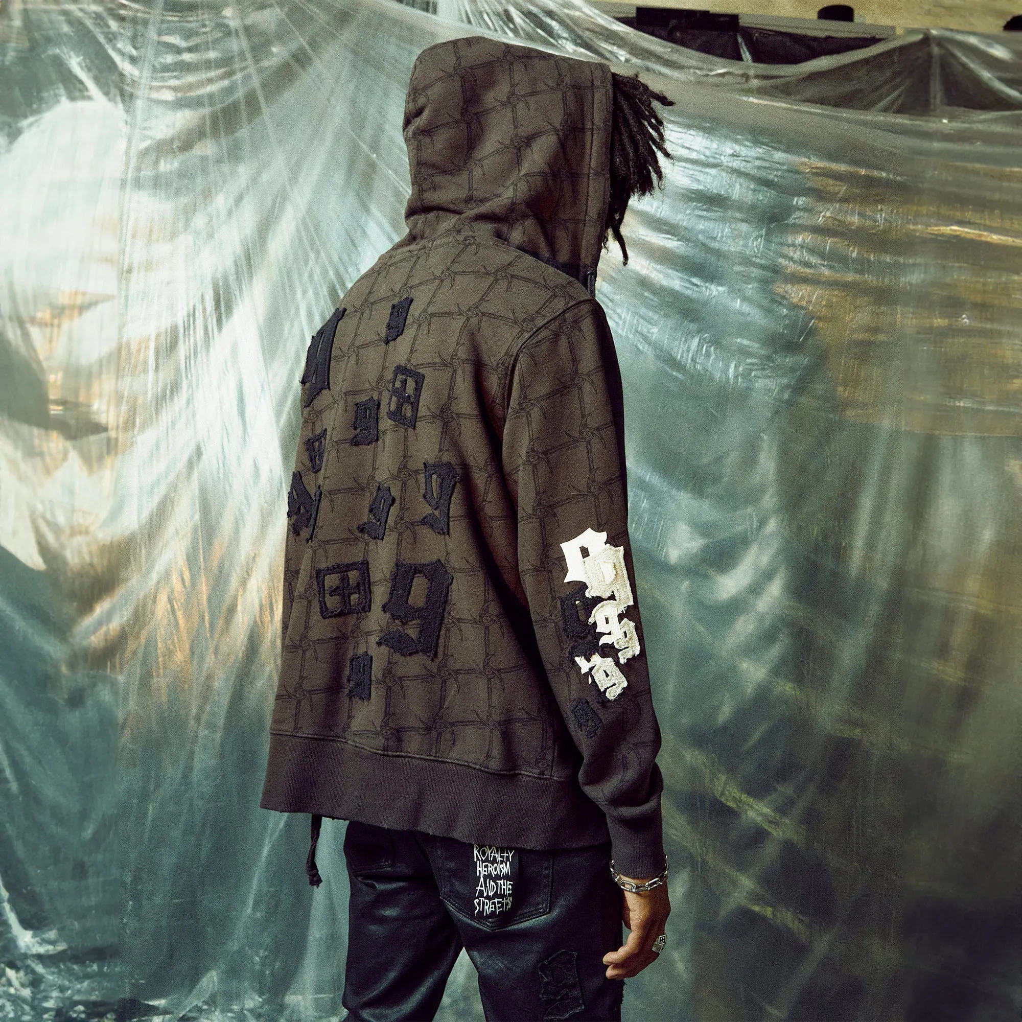 Ksubi 999 Zip Thru Kash Hoodie
