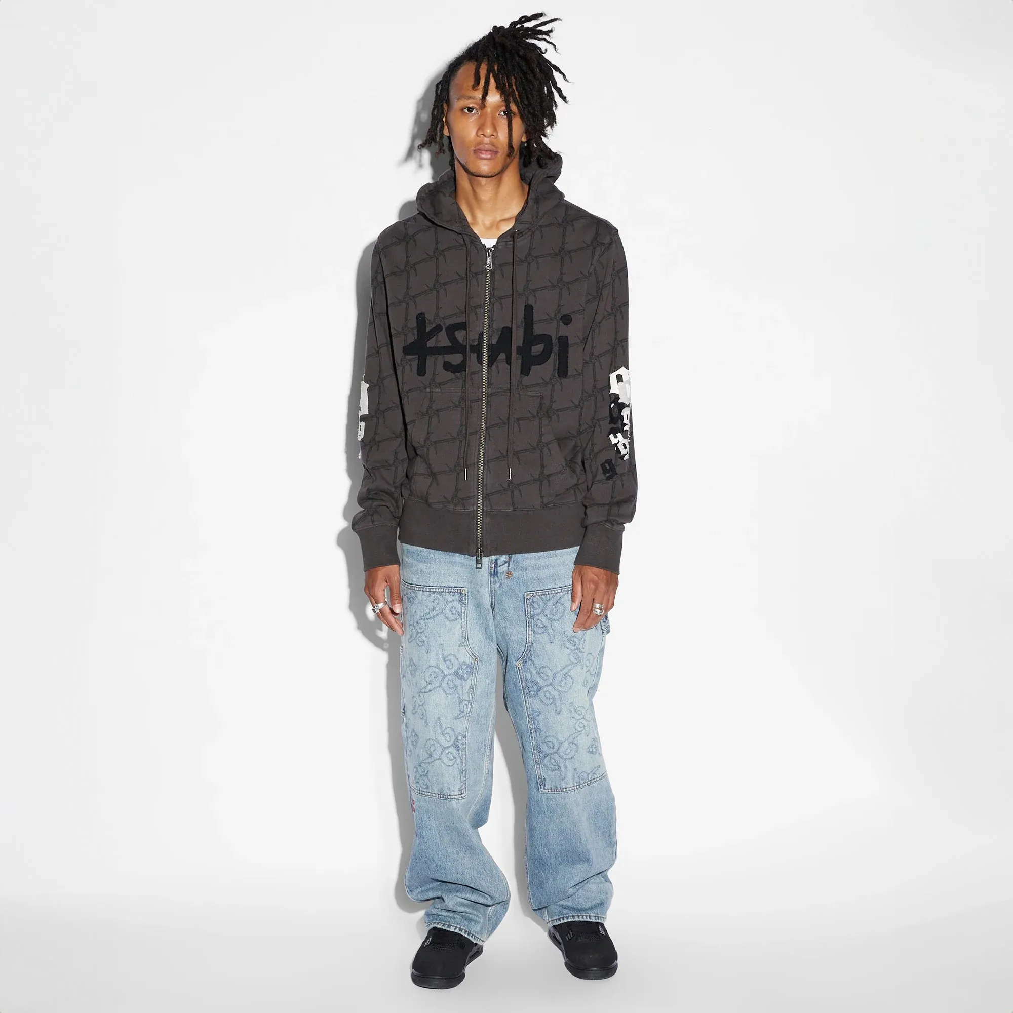 Ksubi 999 Zip Thru Kash Hoodie
