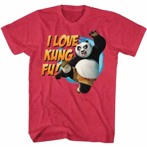 Kung Fu Panda Love Kung Fu Men's T-Shirt