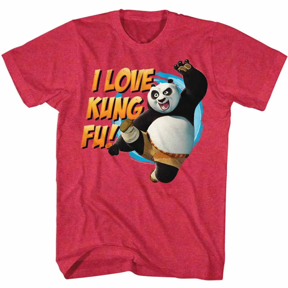 Kung Fu Panda Love Kung Fu Men's T-Shirt