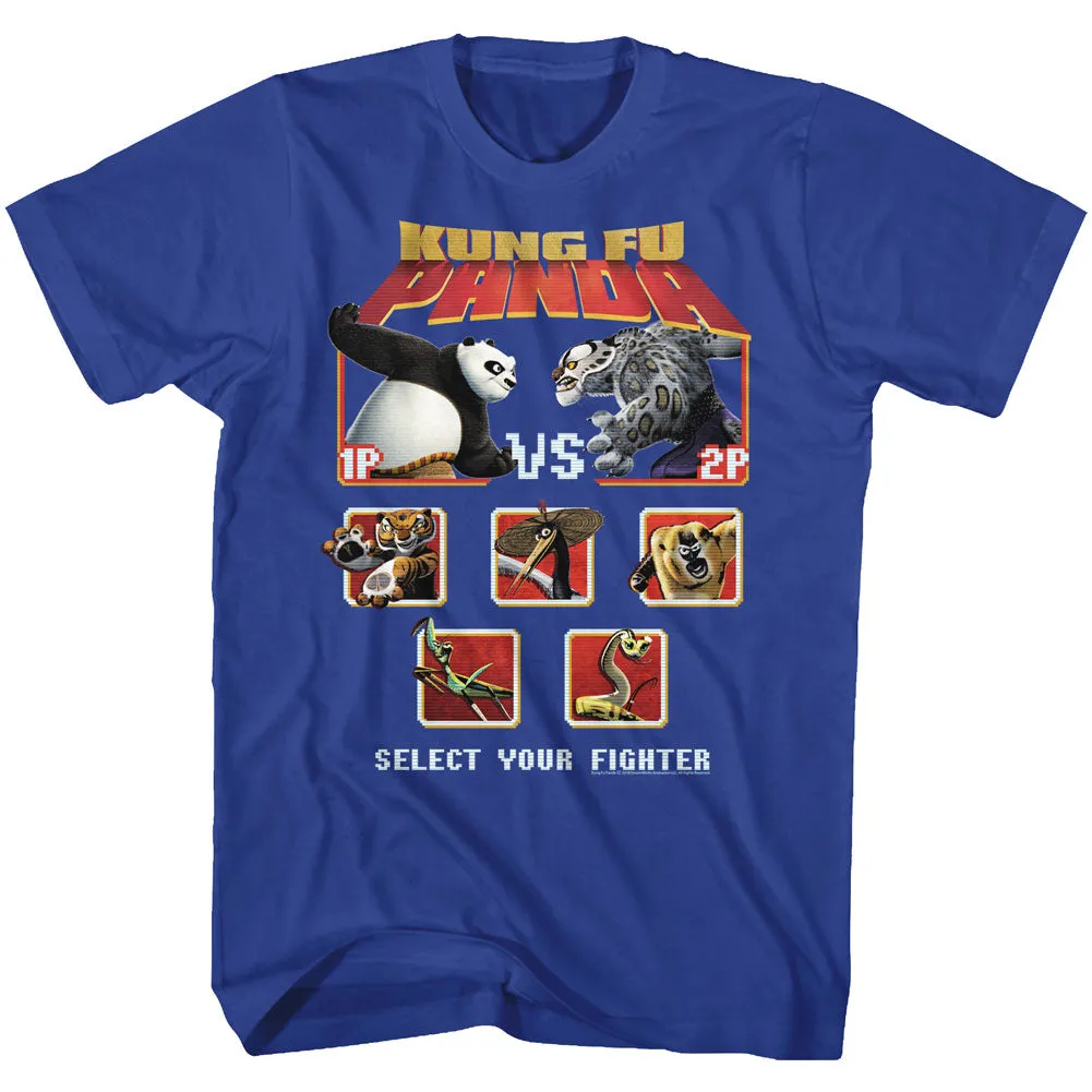 Kung Fu Panda Versus Men's T-Shirt