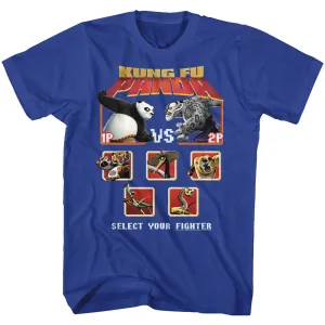 Kung Fu Panda Versus Men's T-Shirt
