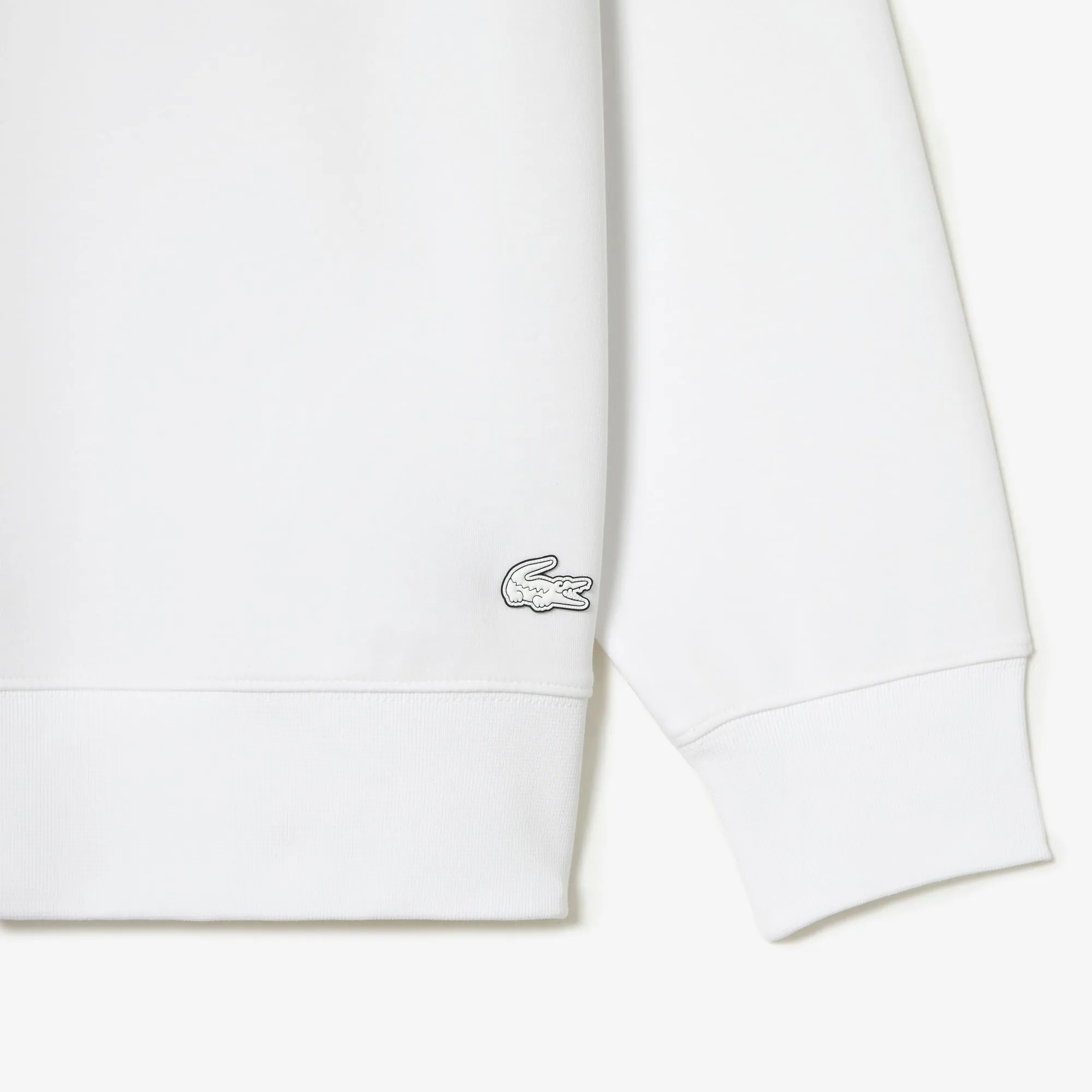 Lacoste Men's Loose Fit Branded Sweatshirt White SH5540 001