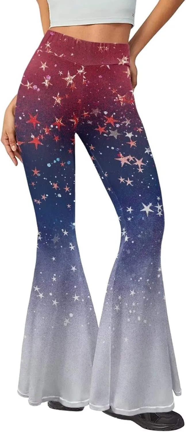 Ladies Womens Flare Leggings Flare Sweatpants Women Butt Lift