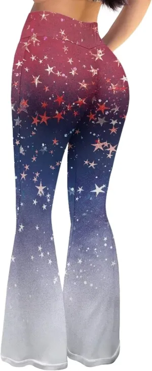 Ladies Womens Flare Leggings Flare Sweatpants Women Butt Lift