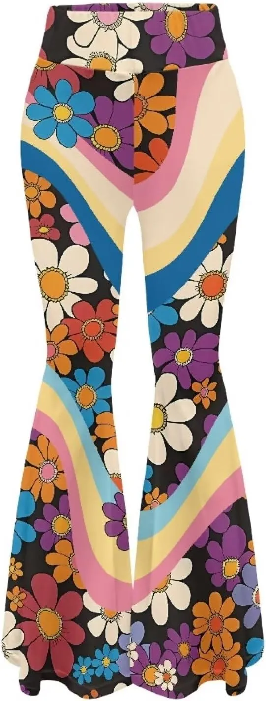 Ladies Womens Flare Leggings Flare Sweatpants Women Butt Lift