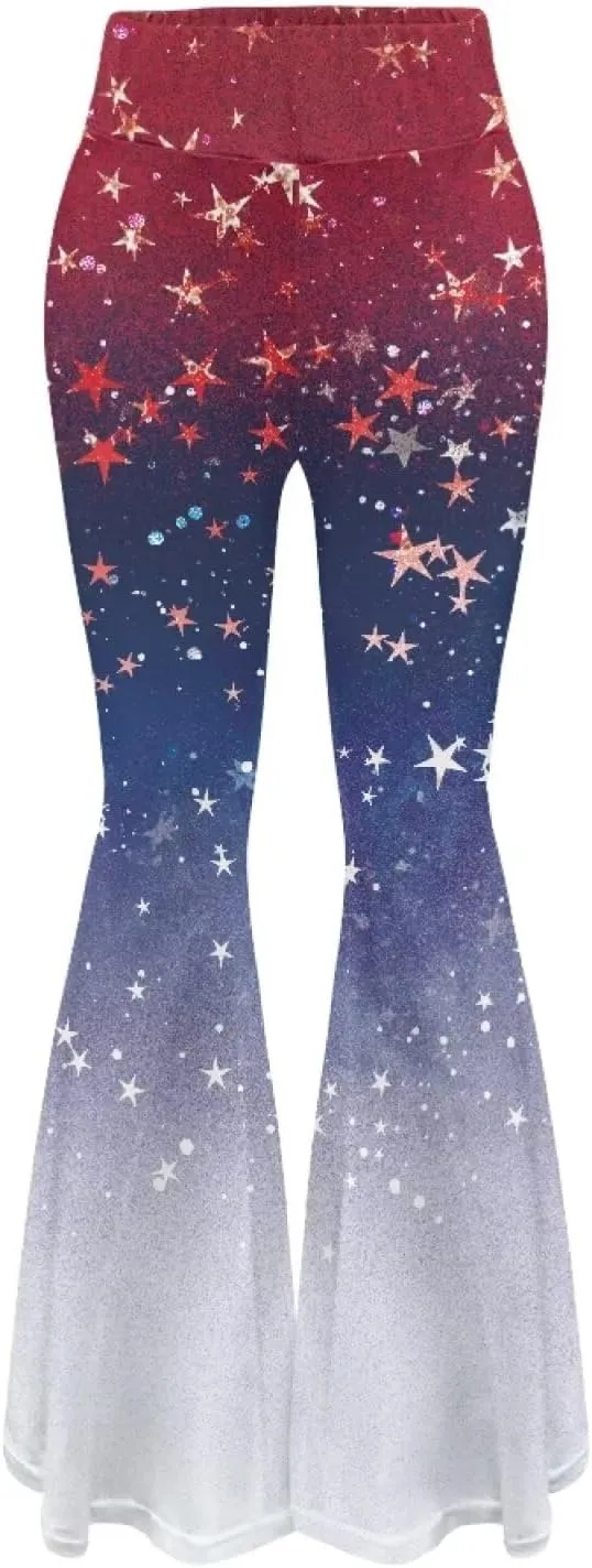 Ladies Womens Flare Leggings Flare Sweatpants Women Butt Lift