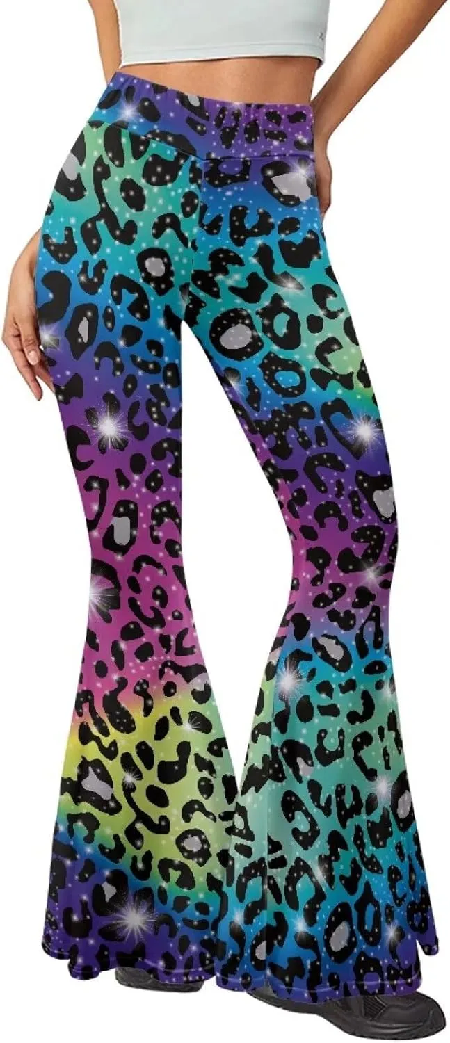 Ladies Womens Flare Leggings Flare Sweatpants Women Butt Lift