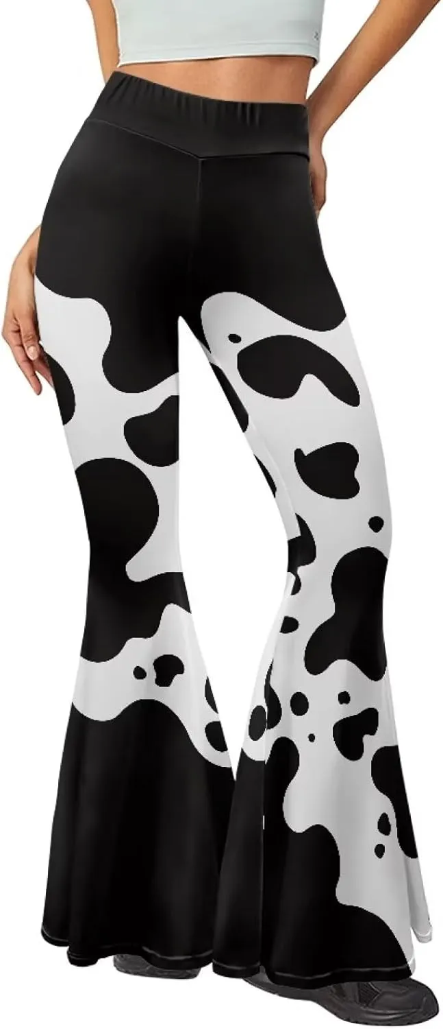 Ladies Womens Flare Leggings Flare Sweatpants Women Butt Lift
